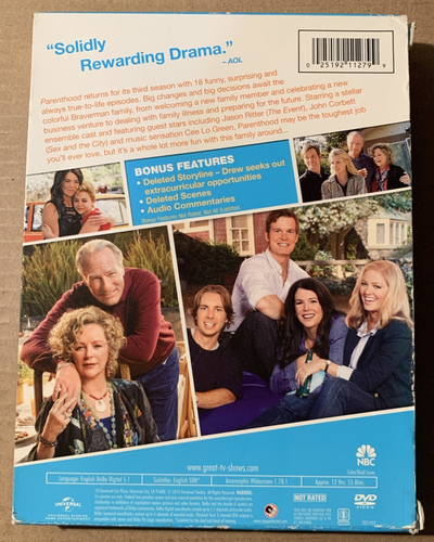 Parenthood: Season 3 (DVD, 2012, 4-Disc Set) - Imagen 2 de 10