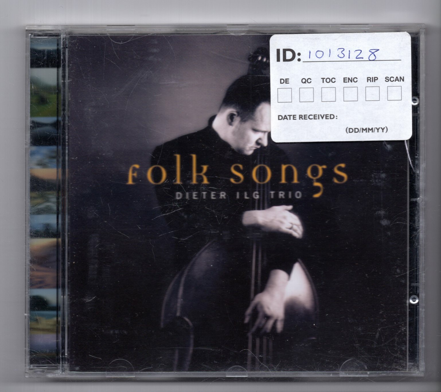 (JX607) Dieter Ilg Trio, Folk Songs - 1997 CD