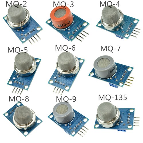 MQ-2 MQ-3 MQ-4 MQ-5 MQ-6 MQ-7 MQ-8 MQ-9 MQ-135 Gas Detection Alarm Sensor Module - Bild 1 von 39