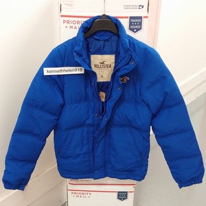 hollister blue jacket