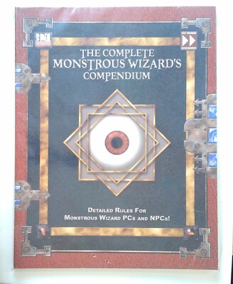 D20 Komplettes Monstrous Wizards Kompendium - Fast Forward Entertainment - Neu