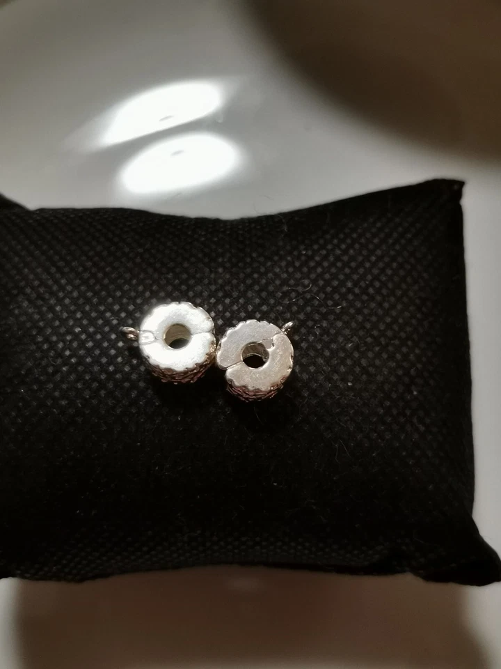 2 X Stopper für ür Armband Versilbert - Bild 3 von 3