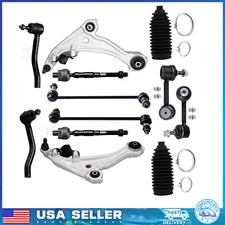 Front Upper Control Arm Ball Joint Tie Rod Sway Bar For 2007-2012 NISSAN ALTIMA
