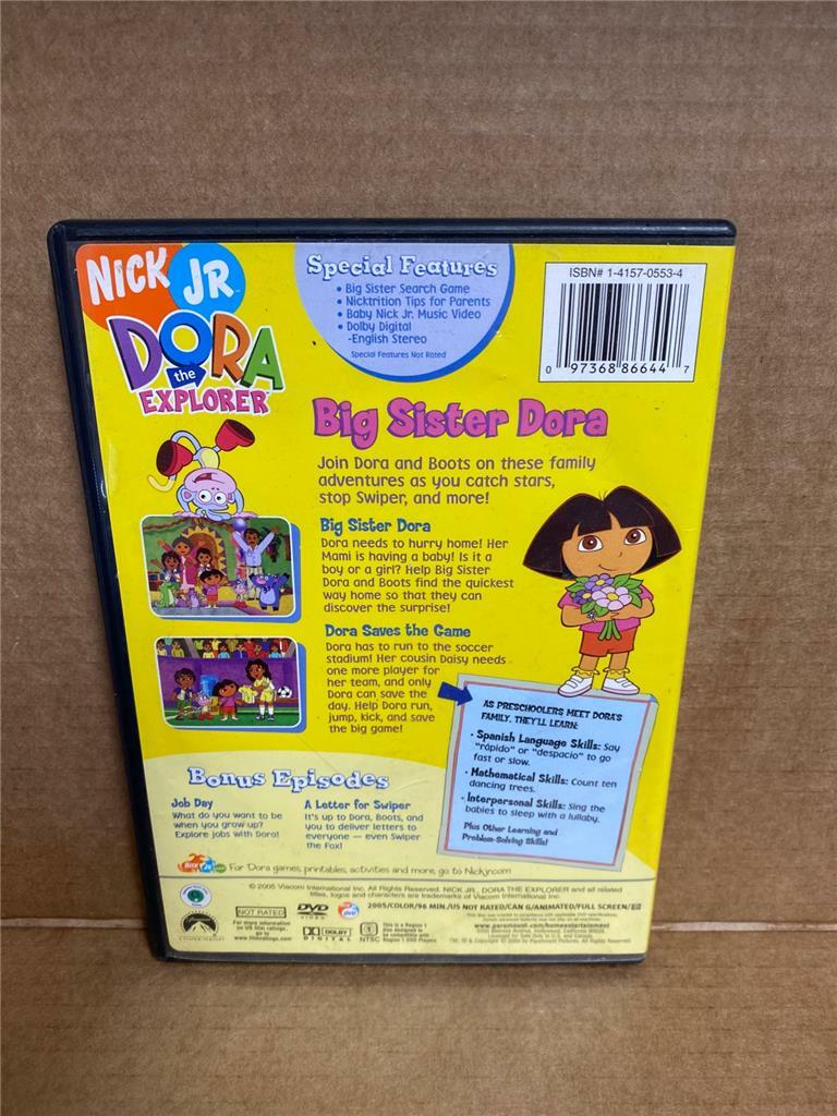 Big Sister Dora (DVD, 2005), Nick Jr 97368866447| eBay