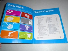 The Official Nintendo Player's Guide w/ 10/11 Zelda Mario Metroid Stickers ☆ NES