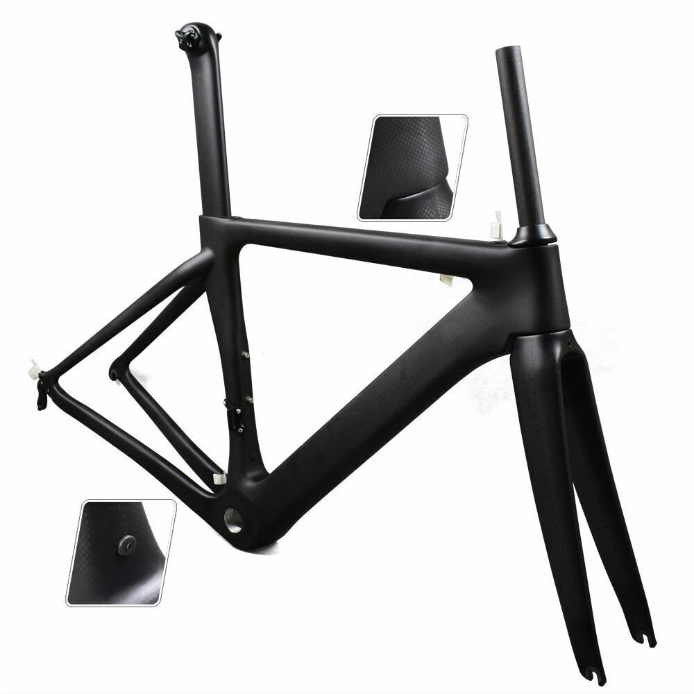 Aero T1000 Carbon Frame Road Bike Cycling Racing Frames Bicycle