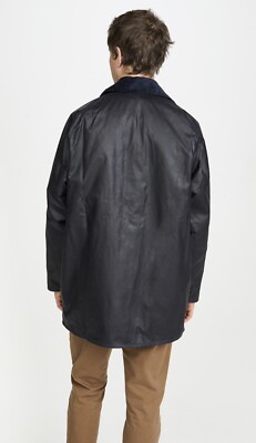 Barbour Beaufort Jacket ネイビー C38/97CM NWT Barbour Beaufort Wax Jacket Size 44 Navy | eBay