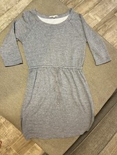 Gap Gray Long Sleeve Sweatshirt Dress Sz S
