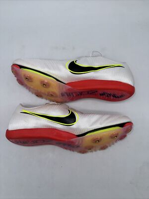 Nike Air Zoom Maxfly Track Spikes Rawdacious White Mens Size 7