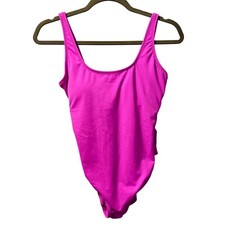 Fabletics Pink One-Piece Swimsuit Sz S With Scoop Neck one piece