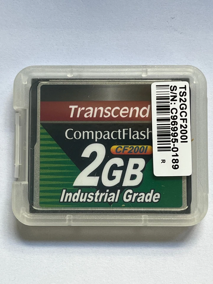TS2GCF200I Transcend 2GB CompactFlash Card CF CF200i Industrial Grade 200x 200i - Image 4 of 4