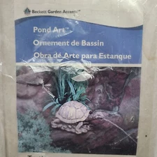 Beckett Garden Accents Pond Art Turtle Fountain TT510 New Old Stock 2005