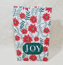 CHRISTMAS DECORATIVE FAUX BOOK HIDEAWAY STORAGE STASH GIFT BOX 9" X 5" ASHLAND