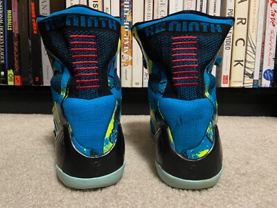 Sz 7 - Nike Kobe 9 IX Elite Perspective Neon Turquoise Volt  display picture 1