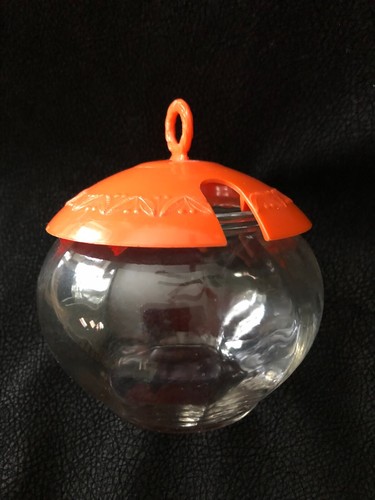 Vintage German Round Marmalade Glass with spoon slotted lid - Picture 8 of 11