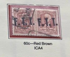 Trieste AMG-FTT Fiscal Revenue Industry Commerce 60c Used Pair Bush ICA4 RARE!