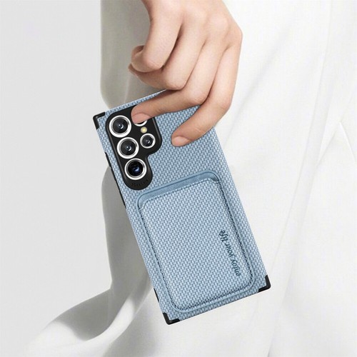 For Samsung Galaxy S23 S22 S21 Ultra A54 MagSafe Case Magnetic Wallet Card Cover - Photo 46 sur 60