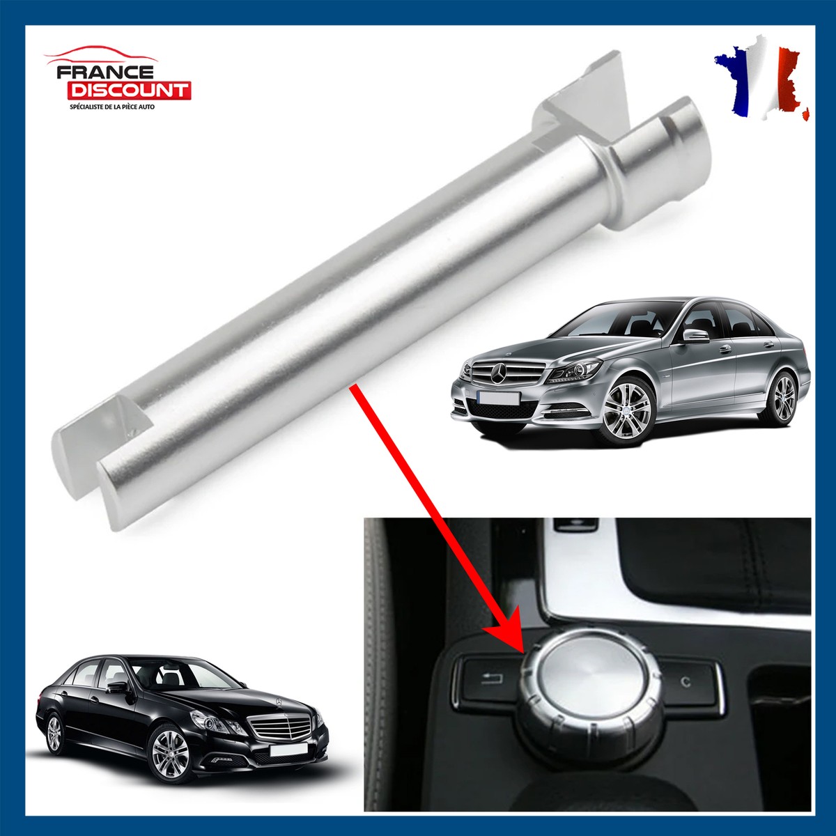 TOPBATHY Arbre De Bouton De Commande Bouton-Poussoir Rotatif