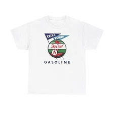 Vintage Texaco Sky Chief Gasoline Gildan Unisex Heavy Cotton T-Shirt