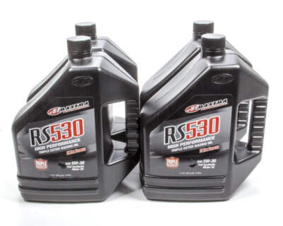 Maxima 39-919128 5w30 Synthetic Oil Case 4x1 Gallon RS530