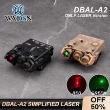 WADSN Tactical DBAL-A2 Battery box Red/Green Dot Laser Airsoft Aiming sight