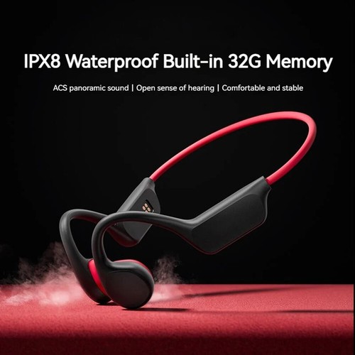 IPX8 Wasserdicht Bluetooth Knochenleitung Kopfhörer Sport Schwimmen Ohrhörer 32G - Bild 16 von 26