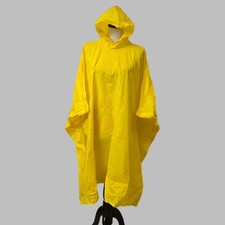 Vintage 1990 Sea World Orlando Poncho Rain Jacket Shamu Orca Whale Theme Park FL