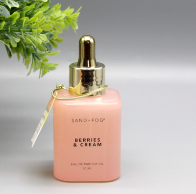 Sand + Fog Berries & Cream Eau De Parfum Oil Rollerball 1.7 oz New 