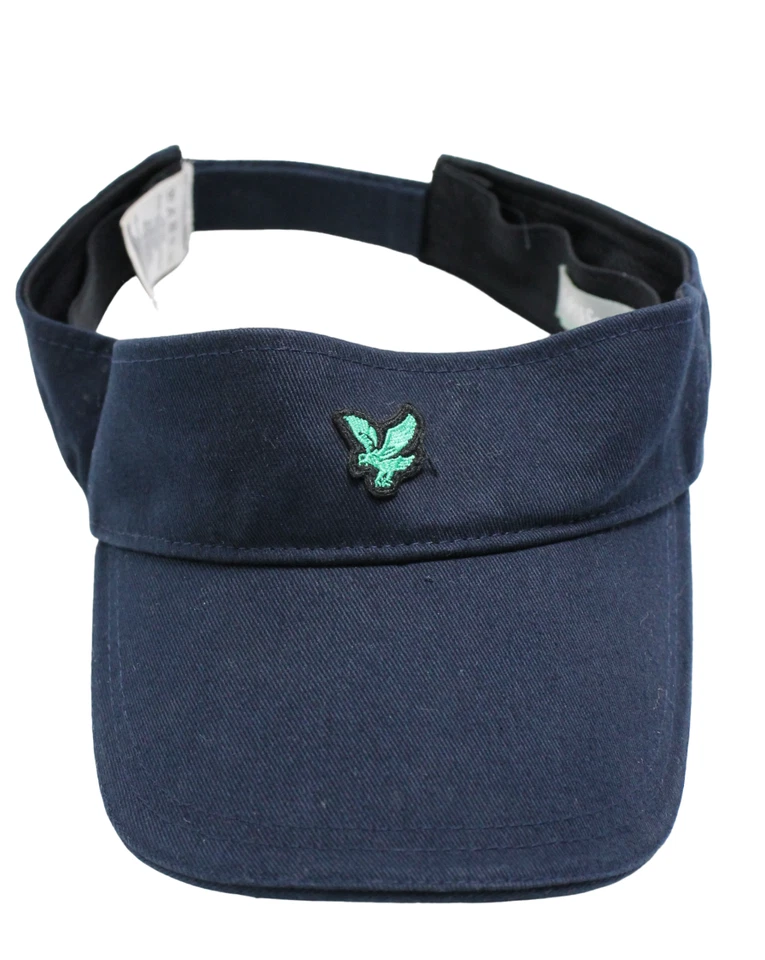 Gorra Lyle & Scott para hombre talla única ocio visera parche logotipo azul oscuro Foto 2 de 4
