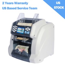 Ribao BCS-160 Money Counter Mixed Denomination Sorter Bill Cash Counter 2-Pocket