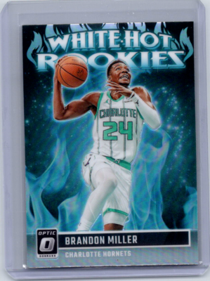NBA DONRUSS OPTIC RC BRANDON MILLER AQUA 2023-24 Donruss Optic
