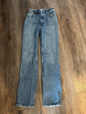 Abercrombie and Fitch distressed 00 or 24 The 90s Straight Ultra High Rise Jeans