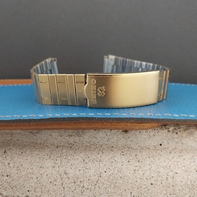 Seiko SQ Quartz Z1080 nos Gold-Tone 20mm Japan Z Vintage Seiko SQ Quartz Z1080 nos Gold-Tone 20mm Japan Z Vintage
