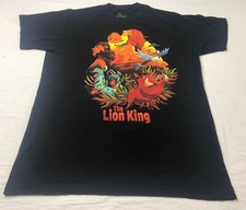 Disney The Lion King T shirt Size Medium Black mint cartoon movie Unisex