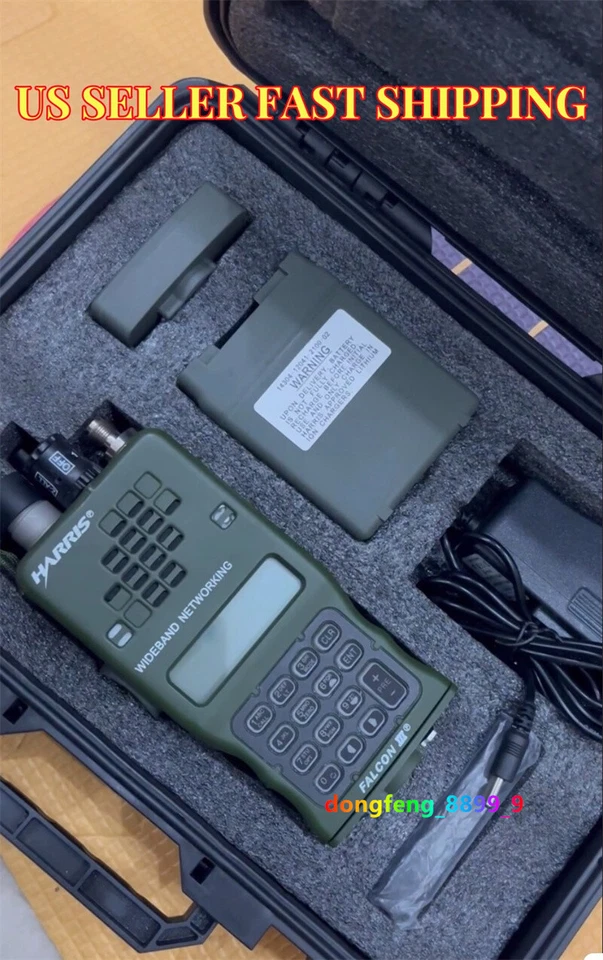 Radio multibanda TCA PRC-152 militar cuerpo de aluminio resistente envío rápido a EE. UU. Foto 3 de 4