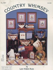 Country Whimsey Cross Stitch Pattern Booklet Graph-it Arts Lynn Waters Busa