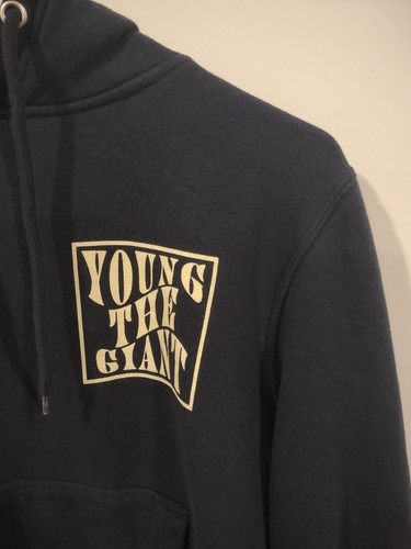 Young The Giant American Bollywood 2022 Concert Hoodie ~ Men's Small - Picture 3 of 16