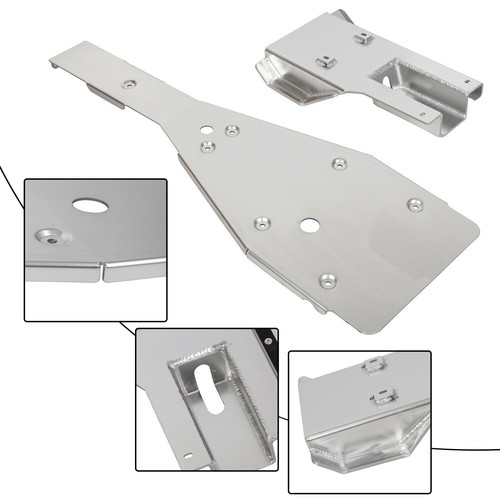 For Yamaha Raptor 700 700R Full Chassis Glide Swing Arm Skid Plate Guard Combo - Picture 9 of 19
