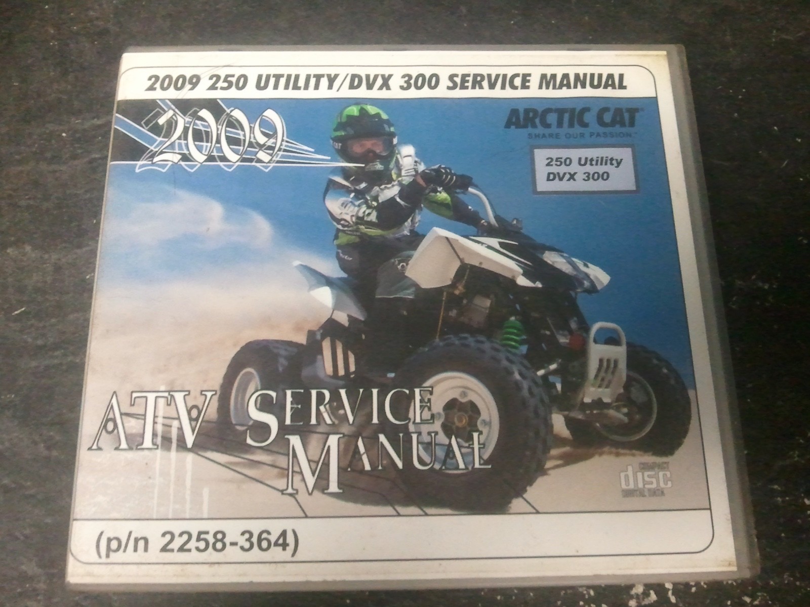 2009 Arctic Cat ATV Service Manual # 2258-364 Utility 250 DVX 300 Lac | eBay