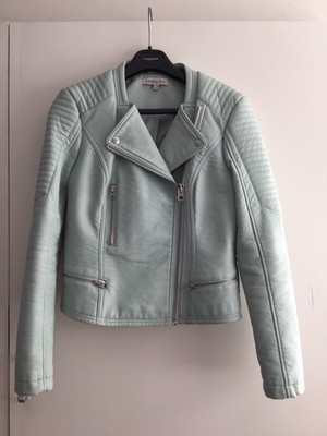 pastel biker jacket