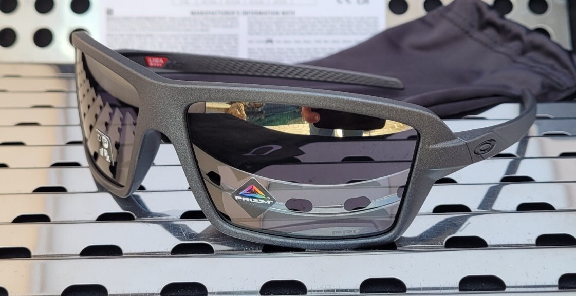 New Oakley CABLES 9129-0363 Sunglasses Matte Steel w/ Prizm New Oakley CABLES 9129-0363 Sunglasses Matte Steel w/ Prizm