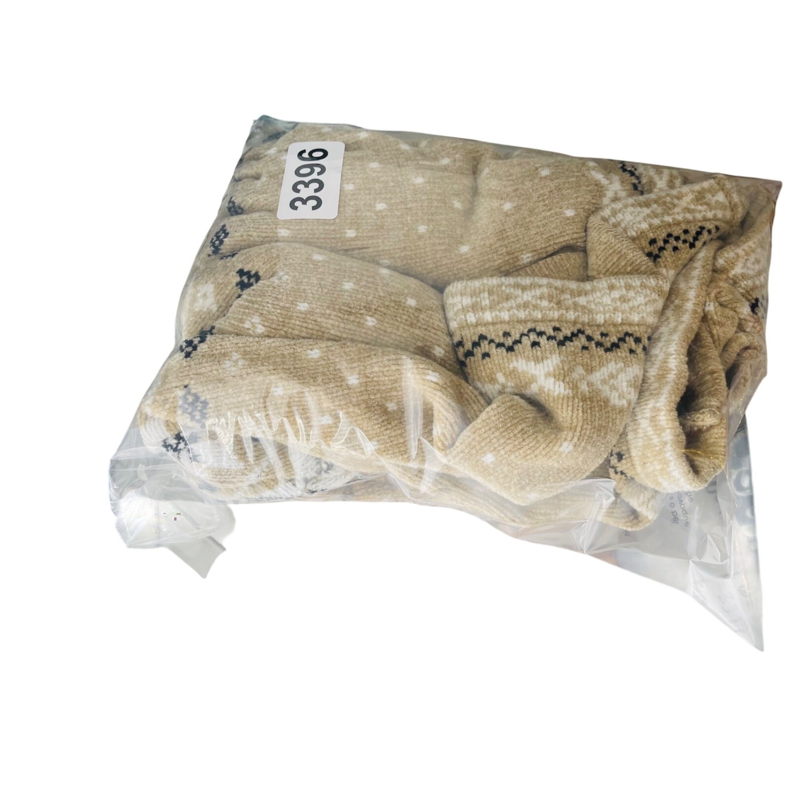 Croft & Barrow Beige Nordic Pattern Cardigan Swea… - image 6