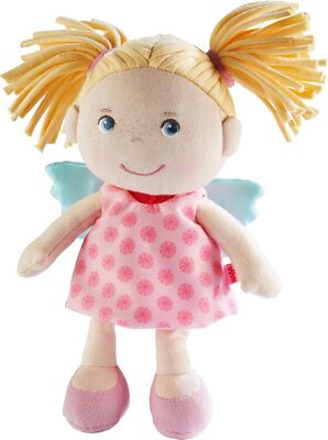 HABA Schutzengel Finja, weiche Stoffpuppe für Babys & Kinder Geschenk zur Geburt