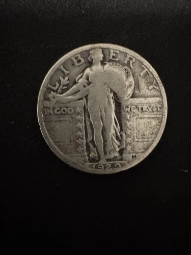 1929 S Standing Liberty Quarter Dollar 25C
