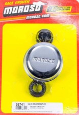 Moroso 68741 Push In Type Breather, PCV, Silver