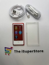 Apple iPod nano 7th Gen Red 16 GB  Mint Condition 1 Year CPS Warranty