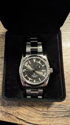 Reloj Automatico Unisex MMS Gunmetal 36mm