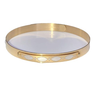 18K Yellow Gold Ricciolo D'Oro by Stella Milano Women s Elastic Bracelet !