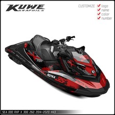 Graphics kit for SEA DOO RXP X 300 2014-2020  Decal kit Sticker  H43
