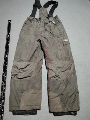 Wetterfeste Skihose Kinder XS 5/6 schwarz Thermo verstellbare Träger Rodeln - Bild 1 von 4